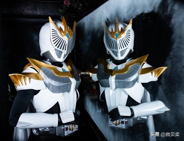 假面骑士:少女自制皮套cos第一女骑,气质优雅,本尊降临