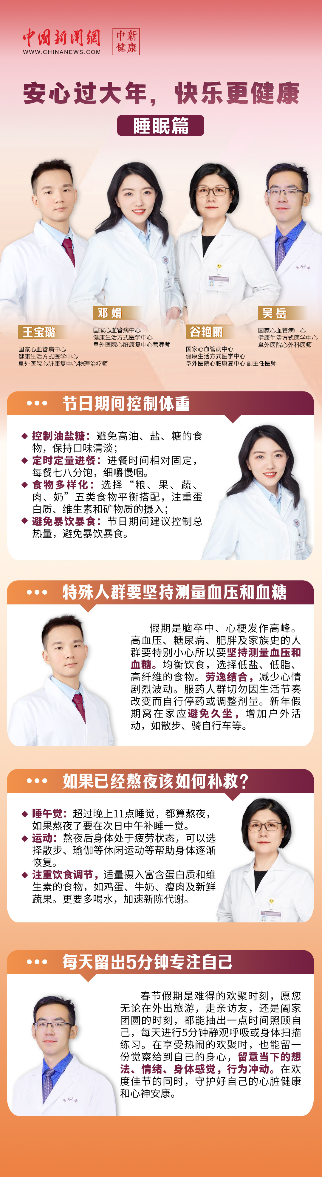 安心过大年|春节熬夜后,这样补救身体!