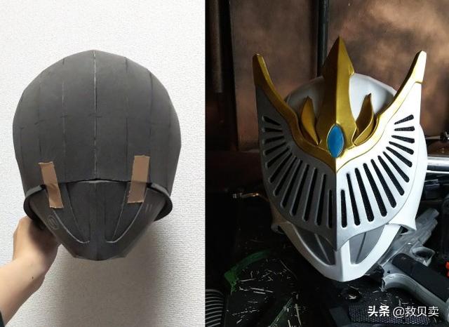 假面骑士:少女自制皮套cos第一女骑,气质优雅,本尊降临