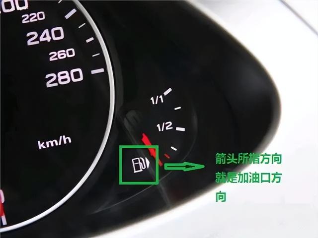 好长时间没加油,忘了油箱盖咋打开了……