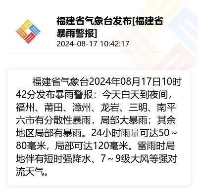 38.8℃!暴雨!大暴雨!即将到福建