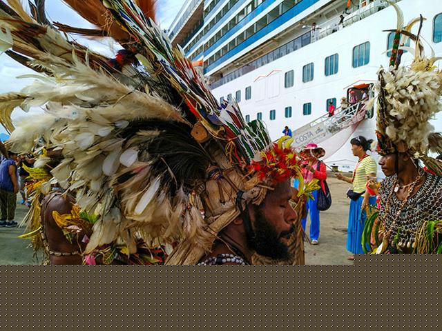 实拍太平洋岛土著 狂野淳朴而不失本色