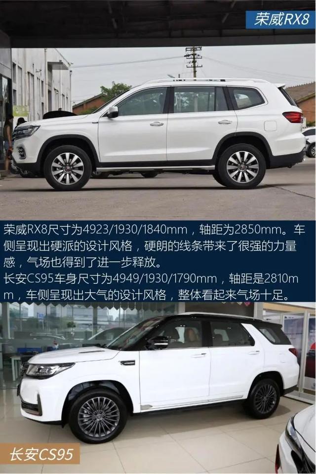 长安CS95:两款中大型SUV,2.0T四缸发动机,性价比拉满,选谁?