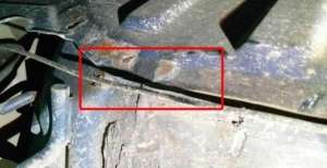 汽车后围板变形(一辆破车凯越HRV后备箱围板更换案例)