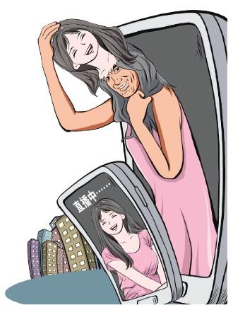 直播间,秃顶大汉秒“变”性感美女 硅胶制品售卖使用乱象调查