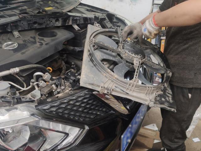 逍客开空调电子风扇不转什么原因?