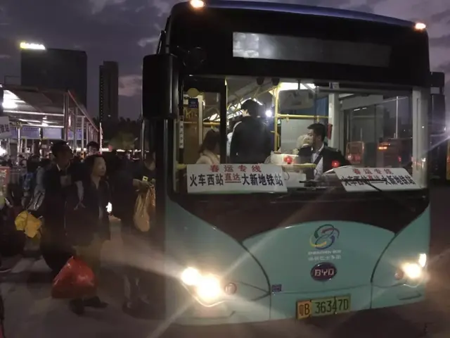 南新天桥汽车站(深圳公交开通春运专线还有线路将24小时运营)