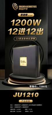 汽车功放器多少钱一台(1200瓦DSP功放，拿捏原车顶配音响系统无损升级)