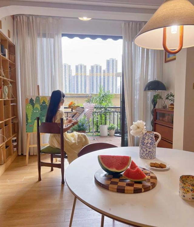 安徽合肥美女晒出50平米院子，住在这里，每一天都是享受