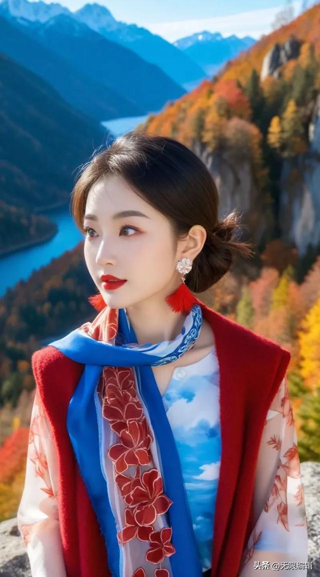 美女如画，江山如诗