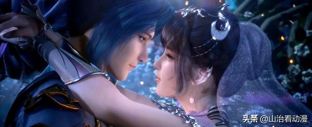 斗罗：妹妹变成妻子，唐三单膝下跪向小舞求婚，两人深情热吻