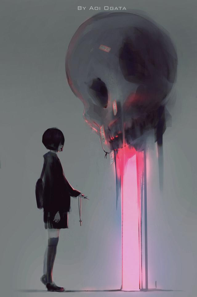 Aoi Ogata：暗黑系少女，令人上瘾的病态美