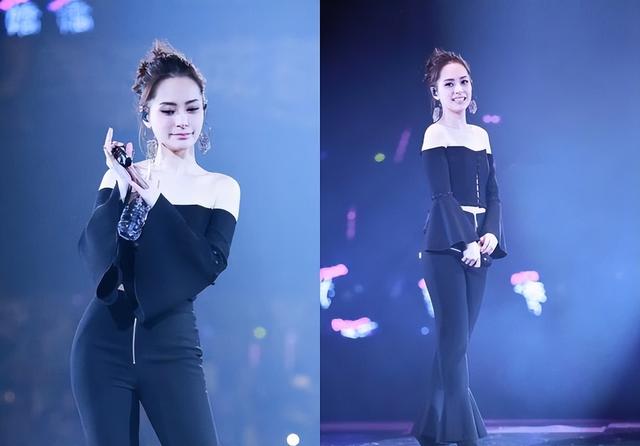 于文文演唱会紧身裤“私处轮廓明显”?引起网友热议,着装艺术?
