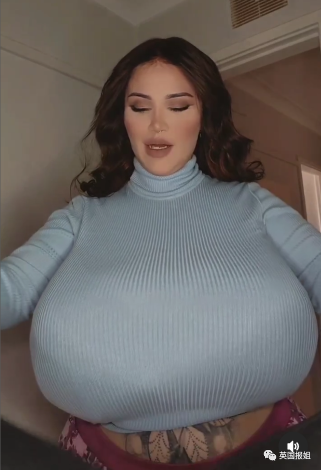 澳洲网红患上“巨乳症”,一年胸围暴涨6个罩杯!被压到喘不过气