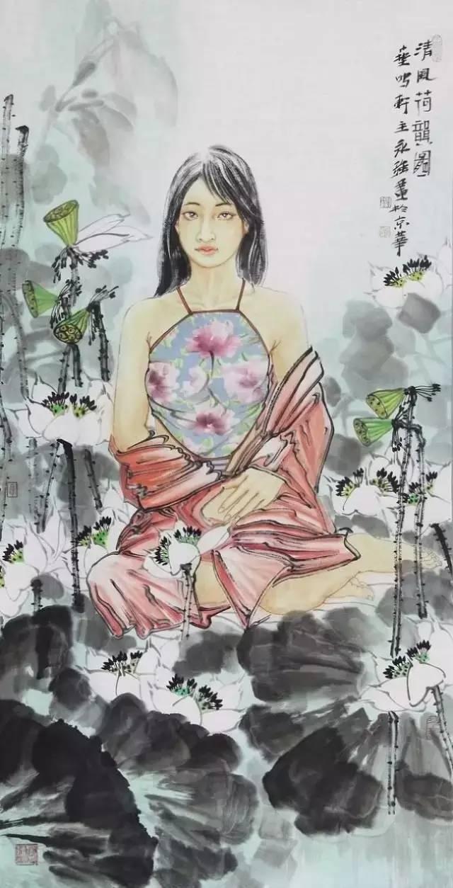年轻画家的写实美女人物画,将东方女性的美展现得淋漓尽致