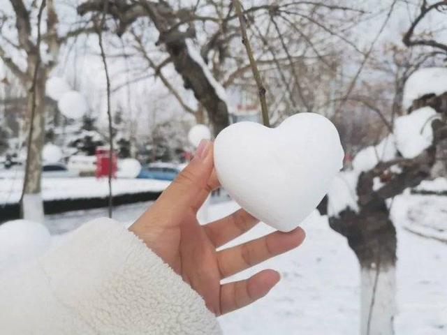 雪中的滨医,“热闹”非凡