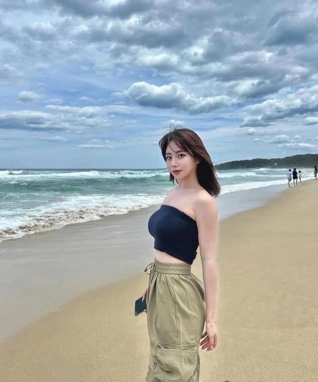 韩国绝美网红,颜值天花板,理想女友类型!!