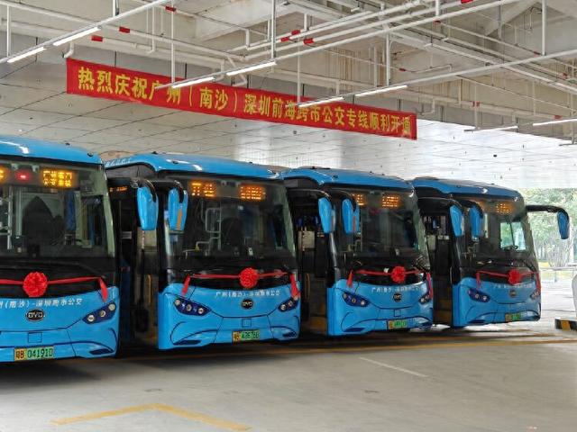 深圳 -广州跨市公交开通,南沙深圳机场快线10月31日上线