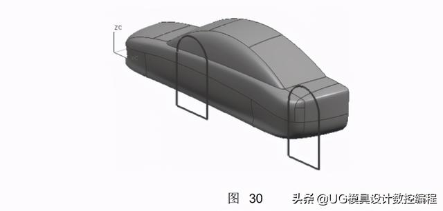 UG编程建模实例讲解——汽车模型三维曲面造型