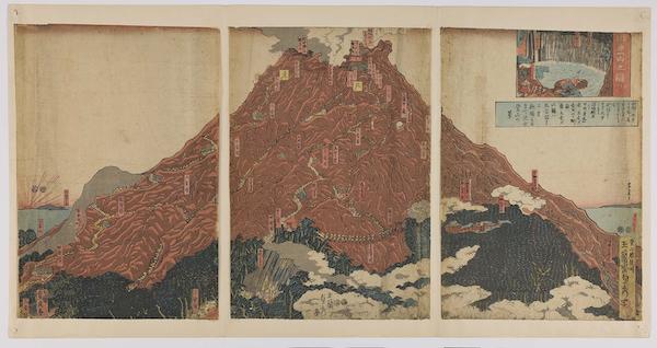 现场|“遇见”葛饰北斋,百幅江户浮世绘原作亮相北京