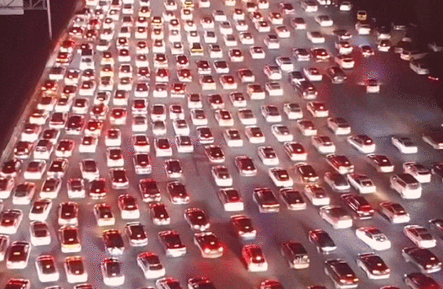 返程注意!陕西多个收费站封闭及限行