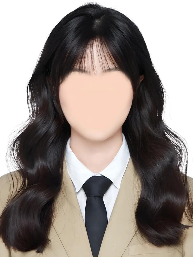 韩式证件照——P图模板（女）