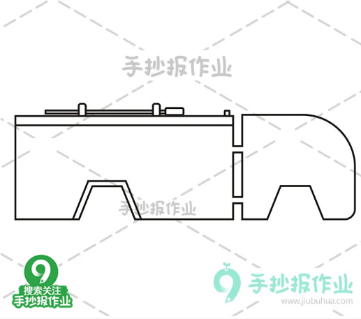 帅气的消防员与消防车简笔画,轻松几笔就学会!