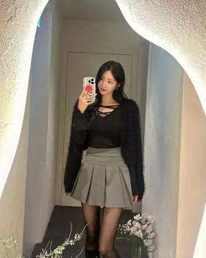 郑娜利美女(韩国绝美网红，颜值天花板，理想女友类型)