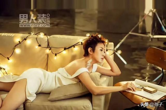 玛丽:魅力女神《男人装》时尚大片、时尚与美丽交织人生