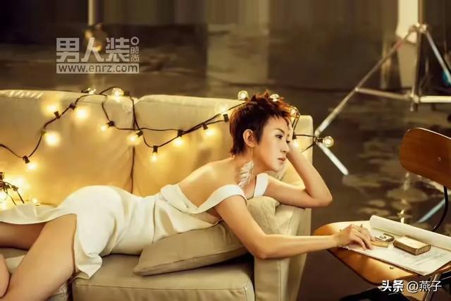 玛丽:魅力女神《男人装》时尚大片、时尚与美丽交织人生