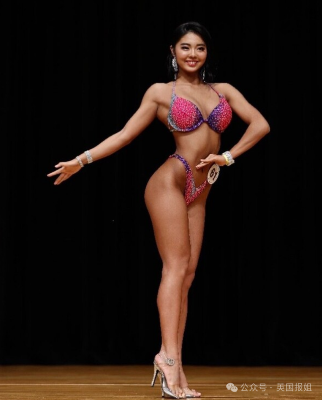 日本18岁女高中生变身比基尼健美女神!肌肉反差照引惊呼:这元气