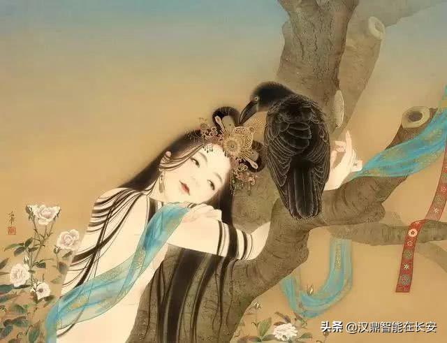 日本美女艺术家的人体工笔画绘画作品，美极了