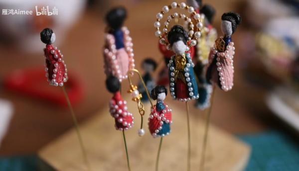 68个易拉罐仿苗族头饰、用一年还原《清平乐》珠冠,B站UP主靠手艺上热搜