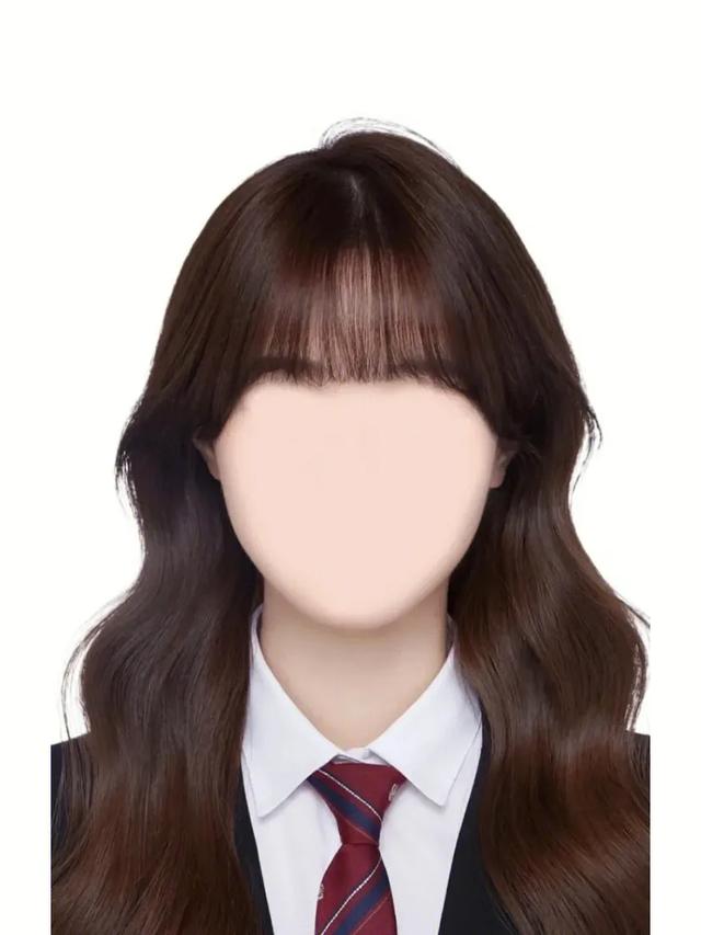 韩式证件照——P图模板（女）