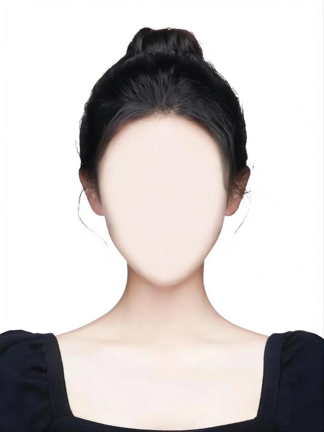 韩式证件照——P图模板（女）