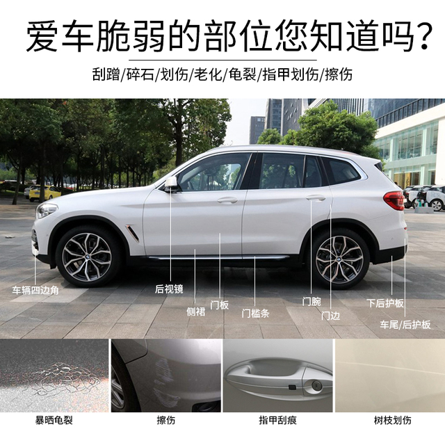 贴隐形车衣有哪些大品牌?它的市场有多大?