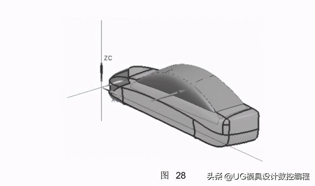 UG编程建模实例讲解——汽车模型三维曲面造型