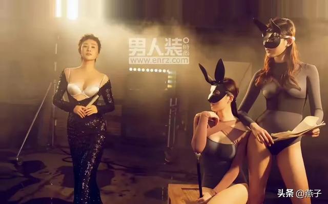 玛丽:魅力女神《男人装》时尚大片、时尚与美丽交织人生