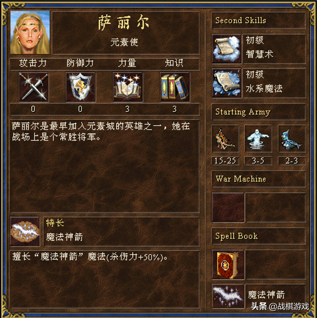 英雄无敌3佳丽英雄选美大赛