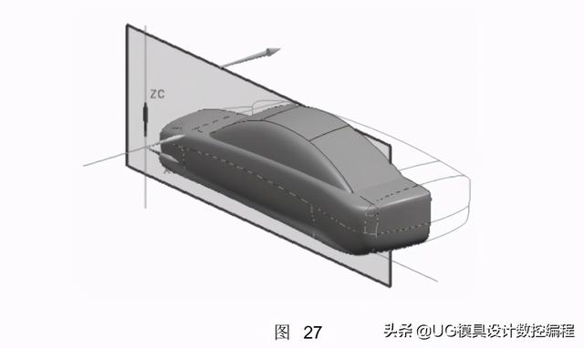 UG编程建模实例讲解——汽车模型三维曲面造型
