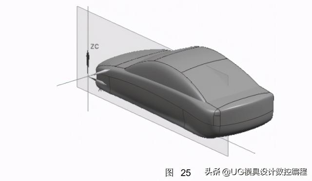 UG编程建模实例讲解——汽车模型三维曲面造型