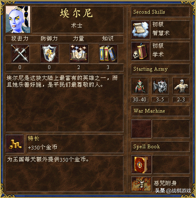 英雄无敌3佳丽英雄选美大赛