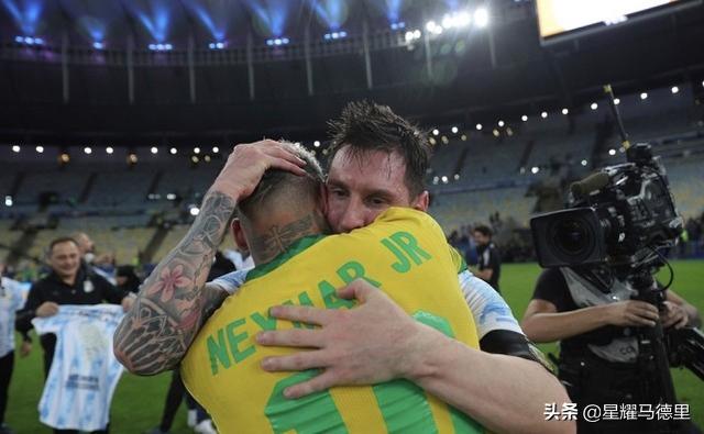 美洲杯仍0冠？痛哭的内马尔尽力了！1人造阿根廷4黄，球裤被扯破