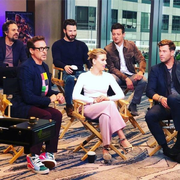 《复仇者联盟4》召开全球发布会，空椅子留给消失的英雄