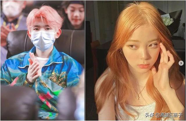 王源染粉色头发,再次引发网友猜测,和欧阳娜娜疑似真的恋爱中?