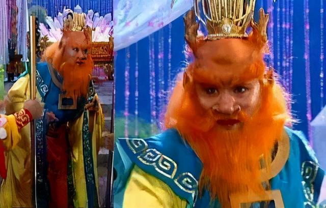 《西游记》金钱豹走红,扮演者亲自送祝福,头发渐白慈祥和蔼