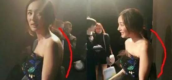 知道柳岩的胸大，却没料到已经大得她腰都要断了！