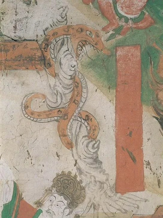 第一次觉得蛇不可怕了……