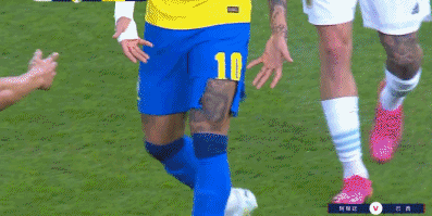 美洲杯仍0冠？痛哭的内马尔尽力了！1人造阿根廷4黄，球裤被扯破