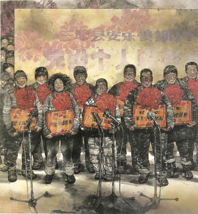 杨季人物国画作品欣赏